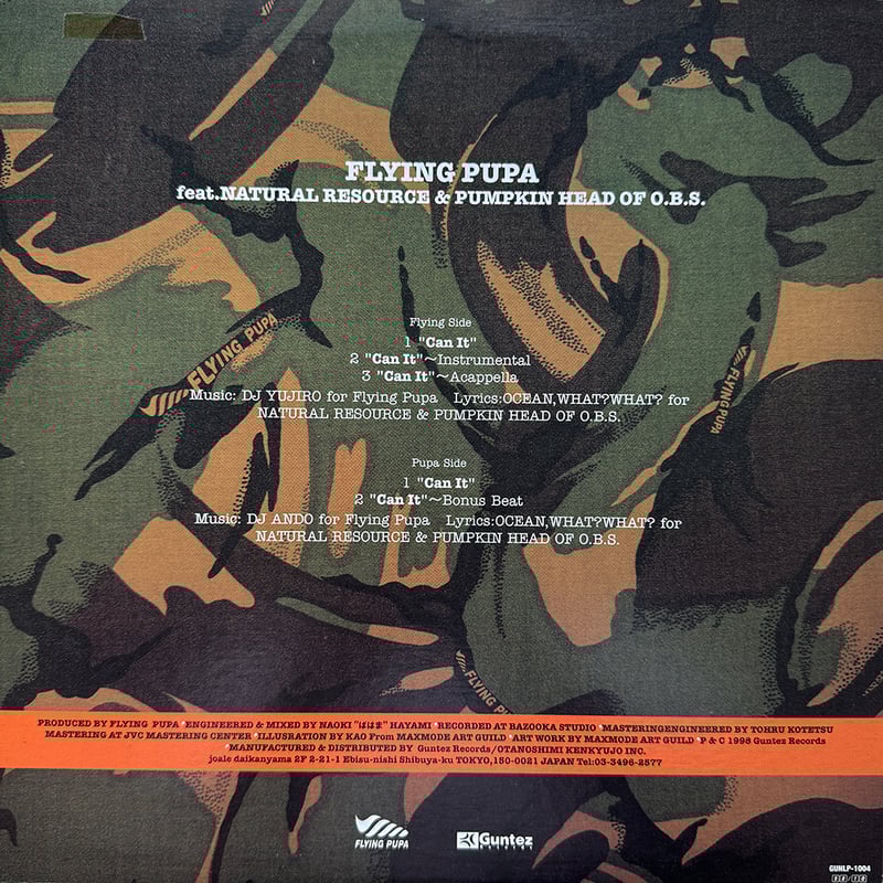 洋楽 FLYING PUPA Can It Flying Pupa / Can It | Scotoma Music Store