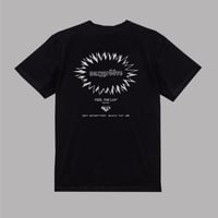 “Sexygroove” S/S Tee [Black×Ice Gray]