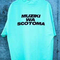 Muziki Wa Scotoma S/S Tee (Celadon)