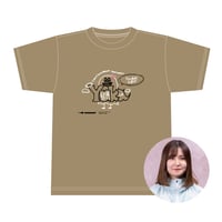 實森美祐 選手］チャリティー ビッグシルエットT-shirt（バック