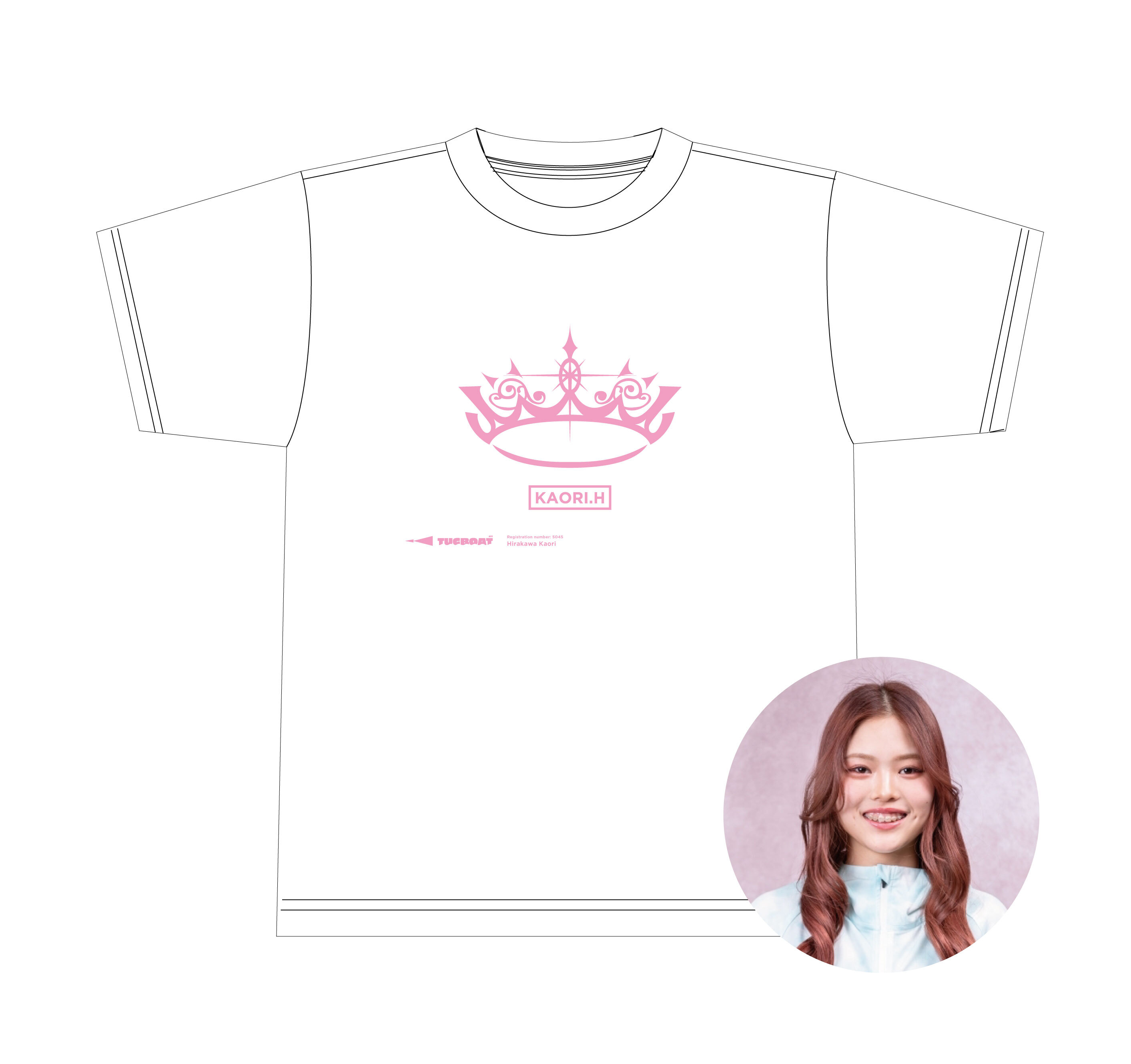 平川香織 選手］チャリティーT-shirt | TUGBOAT PROJECT