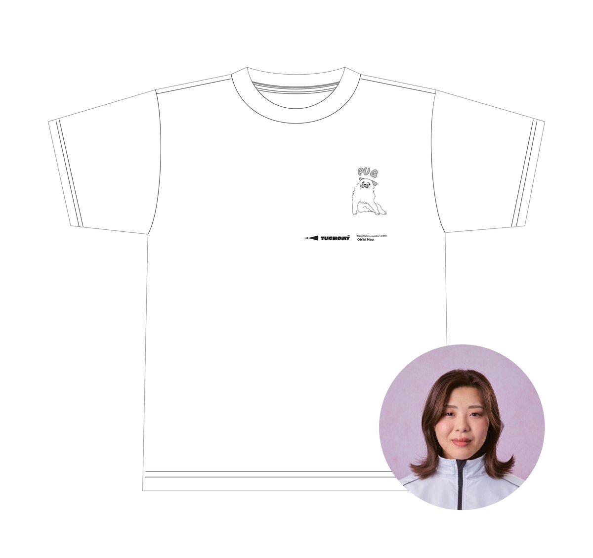 大石真央 選手］チャリティーT-shirt | TUGBOAT PROJECT