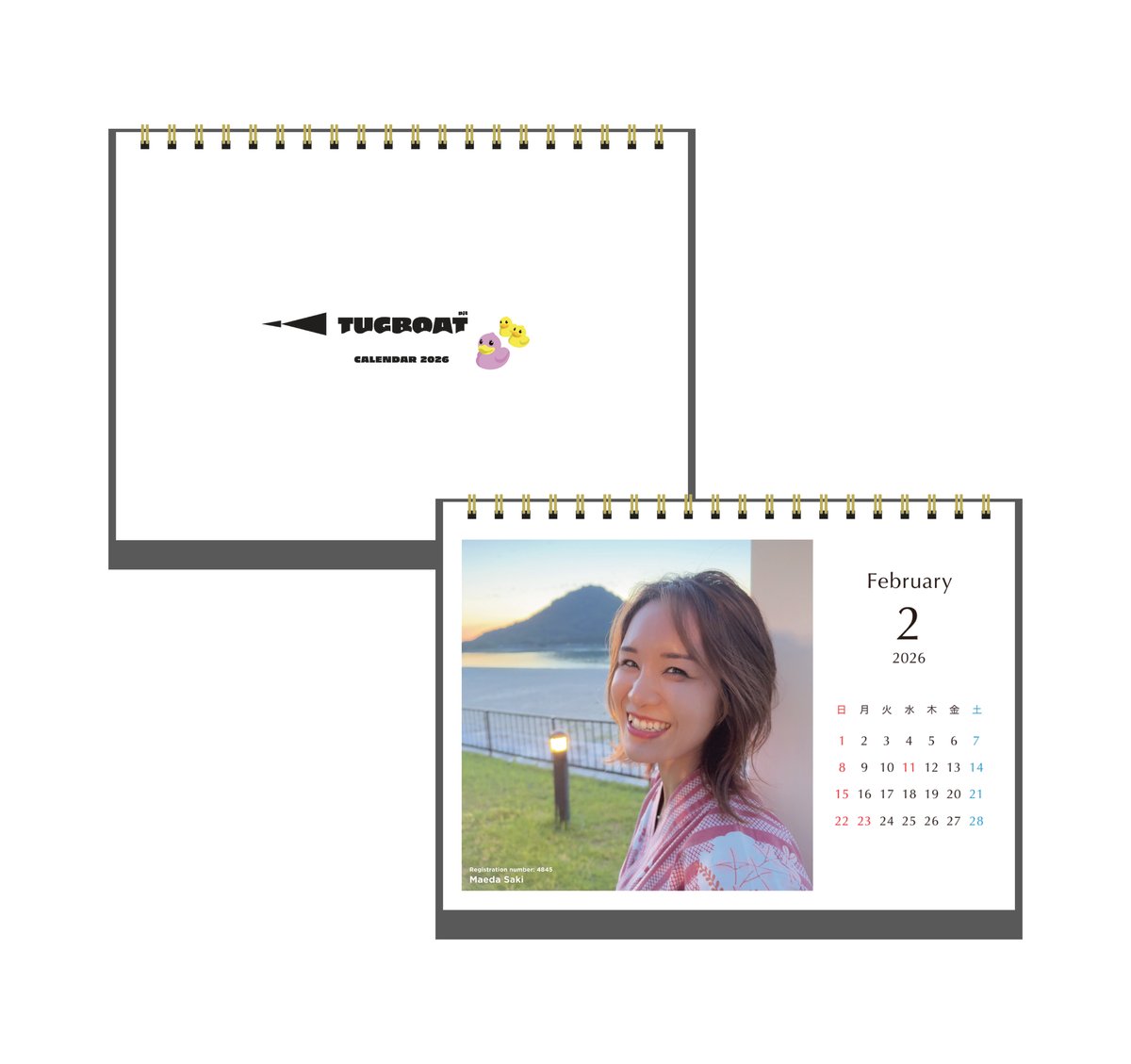 女子ボートレーサー48選手登場］チャリティーカレンダー2026 | TUGBOAT
