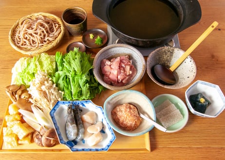 鍋すきうどんセット4人前