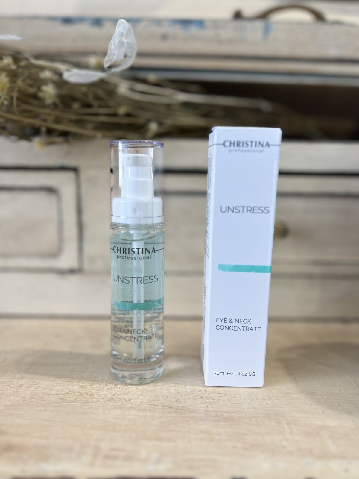 UNSTRESS アイ&ネッククリーム 2種セット（デイ＆ナイト） Christina アイクリーム セットUNSTRESS アイ&ネッククリーム 2種