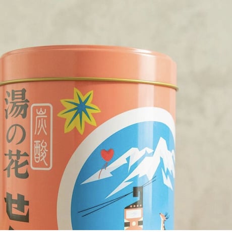 湯の花せんべいハートAR缶　online限定価格
