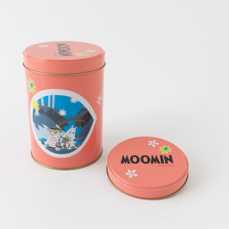 MOOMIN×湯の花せんべい ムーミンフレンズCAN（1缶） | hinodeya-seika