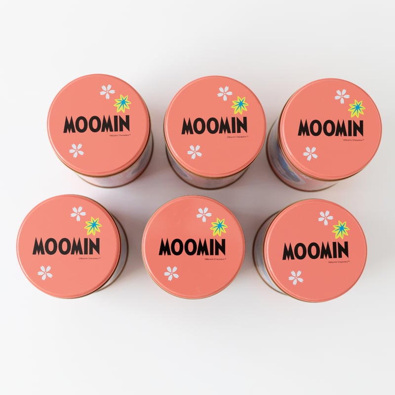 MOOMIN×湯の花せんべい リトルミイ＆スナフキンCAN（1缶） | hinodeya