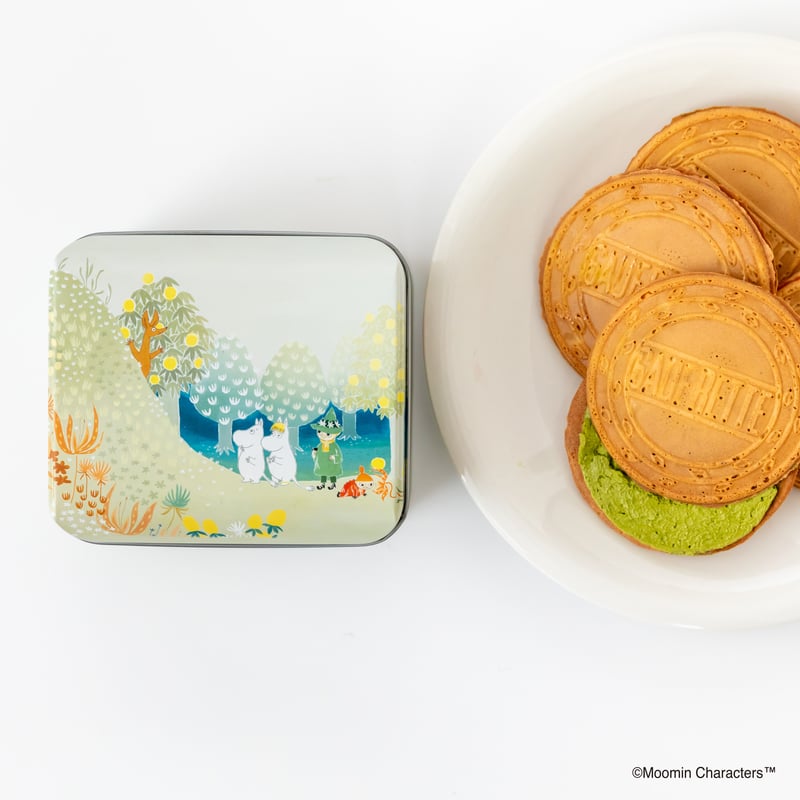 ☆NEW!!☆ MOOMIN 抹茶チョコクリームゴーフレット | hinodeya-seika