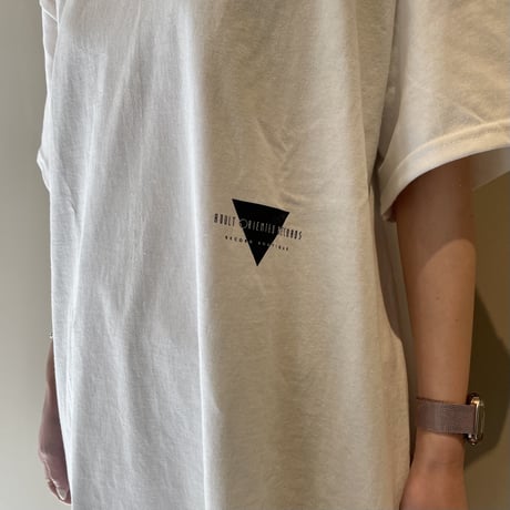 AOR × STRAMA  Tシャツ    XLサイズ　 WHITE / BLACK
