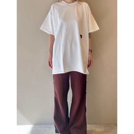 AOR × STRAMA  Tシャツ    XLサイズ　 WHITE / BLACK
