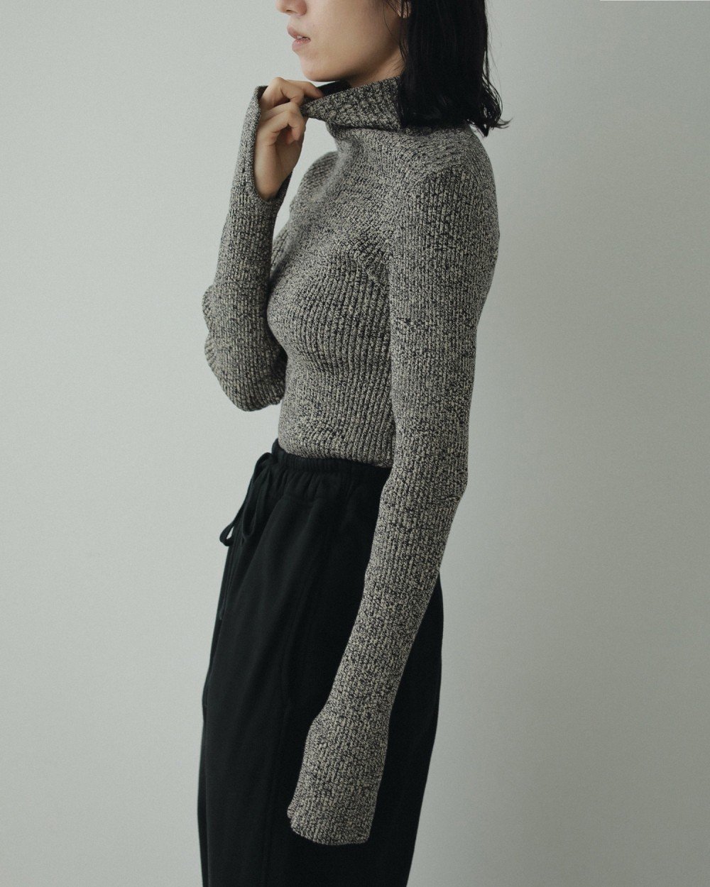 TODAYFUL - B02508    anuke(アンヌーク) Slit Turtle Knit anuke アンヌーク Slit Turtle Knit todayful 【公式通販】