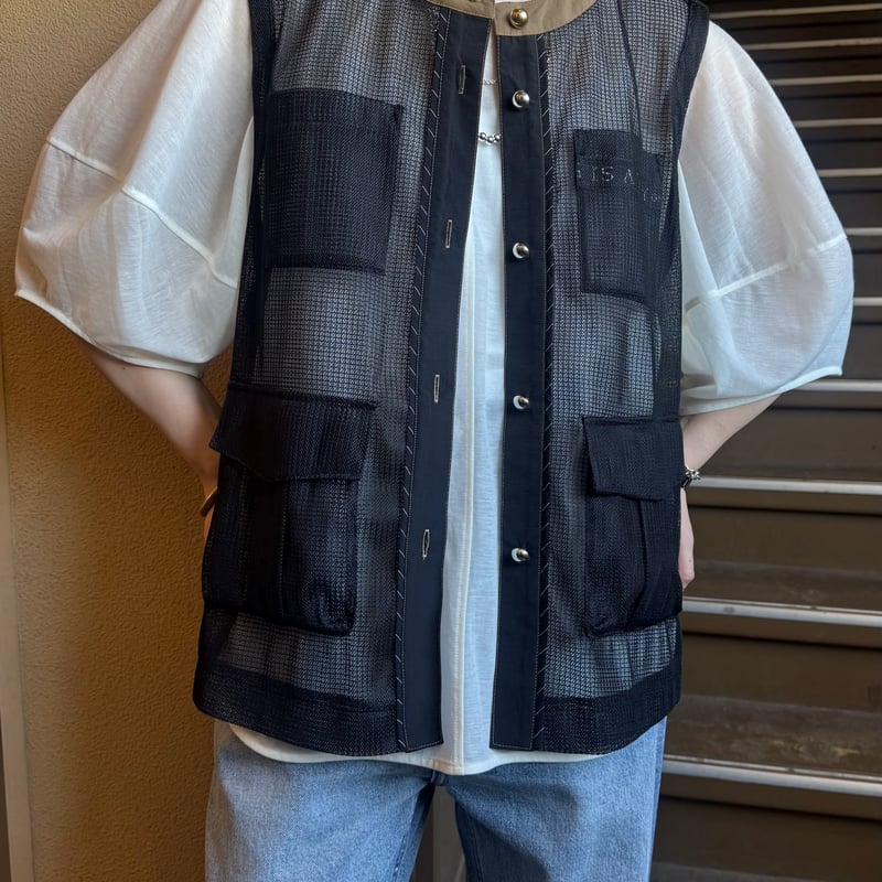 Eimee Law】バックフリルメッシュベスト | Selectshop shooby dooby