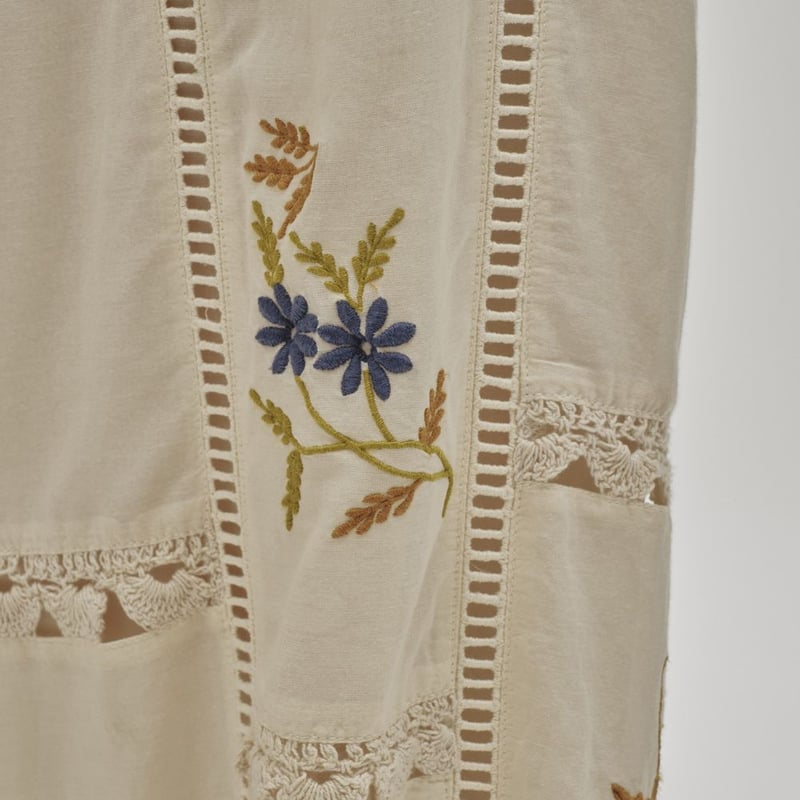 TODAYFUL】Embroidery Patchwork Trousers | Selec