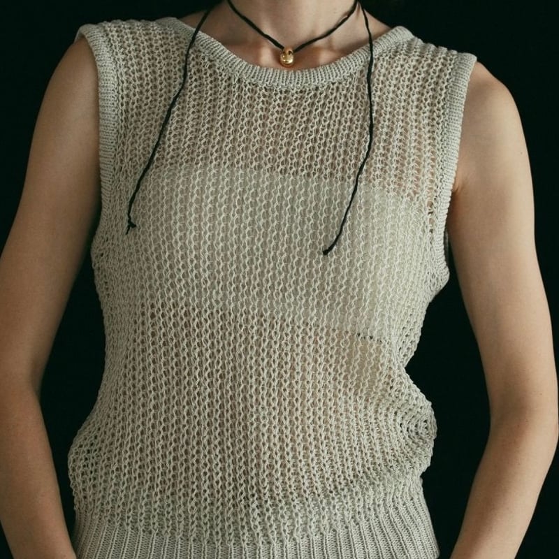 アンヌーク完売silkcord x parl necklace 新品 ànuke online store（アンヌーク） / Silkcord x Parts