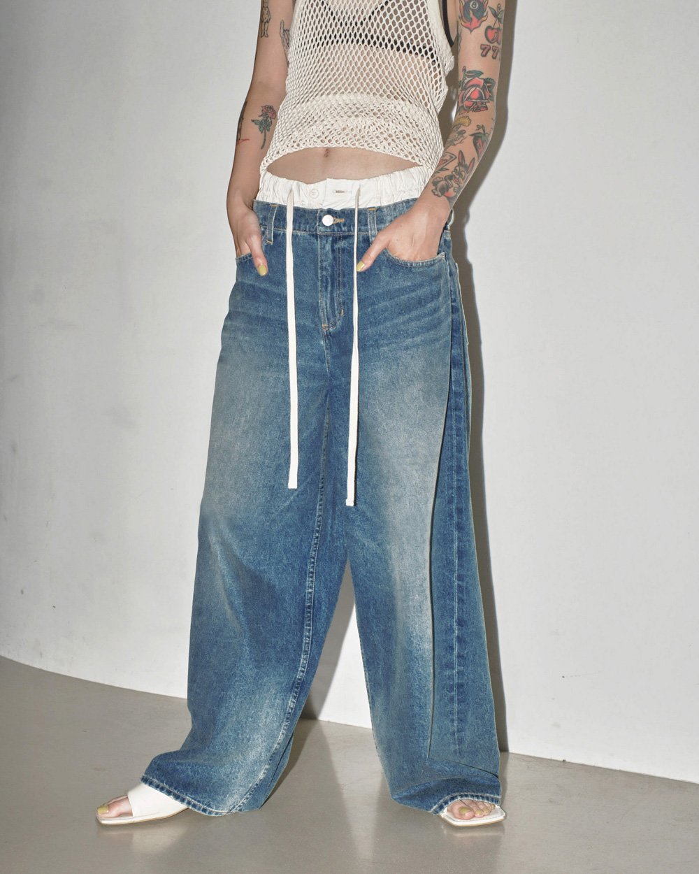 TODAYFUL】Layered Waist Denim | Selectshop shoo TODAYFUL】Layered Waist Denim | Selectshop shoo