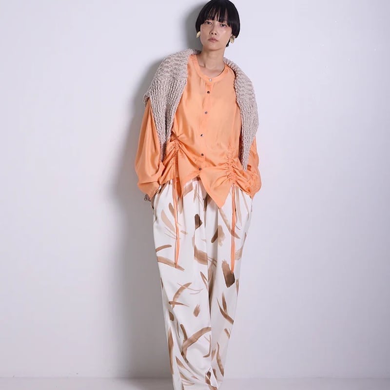 CHIGNON】サテンプリントパンツ | Selectshop shooby dooby