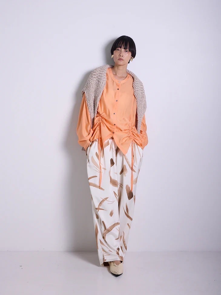 CHIGNON】サテンプリントパンツ | Selectshop shooby dooby