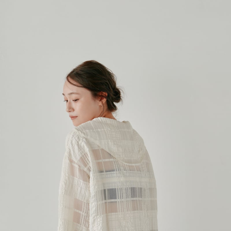 Hella】sheer check blouse | Selectshop shooby d