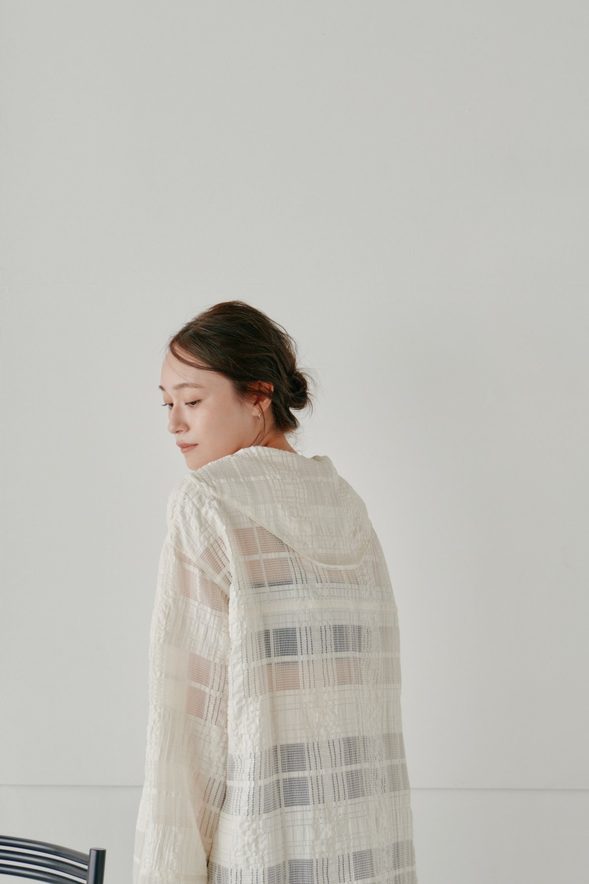 トップス Hella sheer check blouse Hella】sheer check blouse | Selectshop shooby d