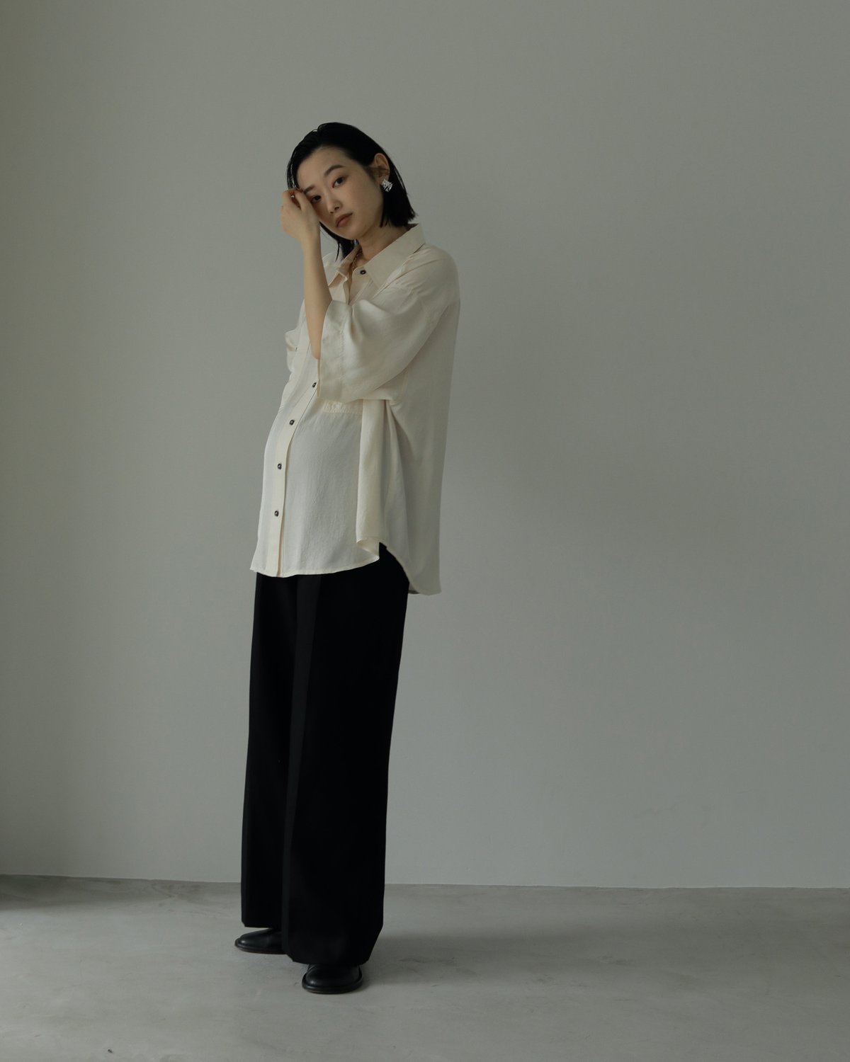 anuke】Reha.Tuck Wide Pants(マタニティ) | Selectshop