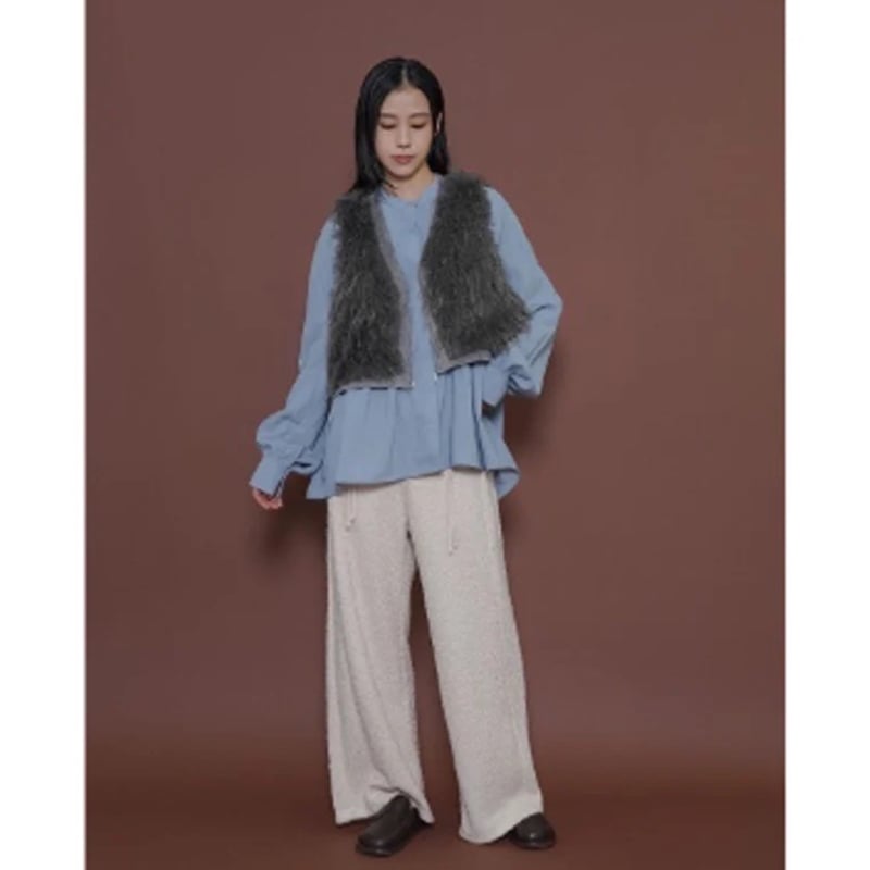 CYAN TOKYO】MIXファーZIPベスト | Selectshop shooby dooby