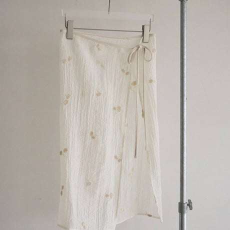 【anuke】Embroidery Sleeveless Onepiece