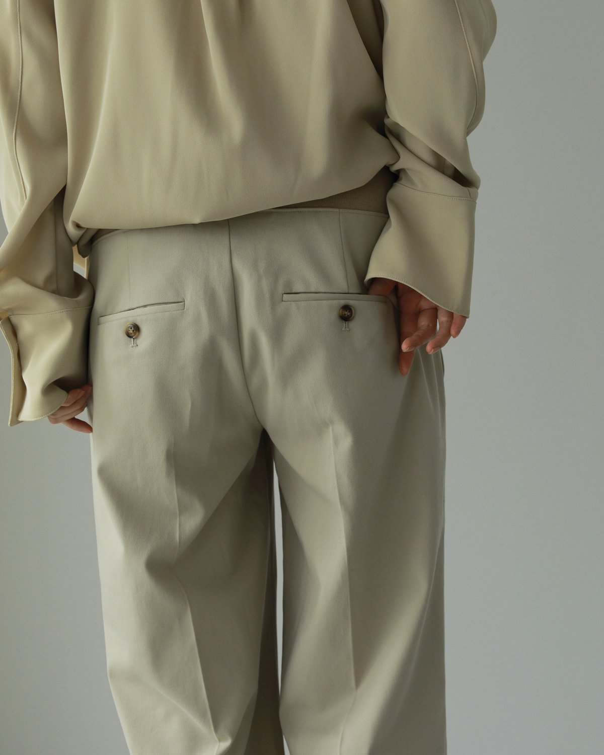 anuke reha マタニティパンツ　38 anuke】Reha.Tuck Wide Pants(マタニティ) | Selectshop