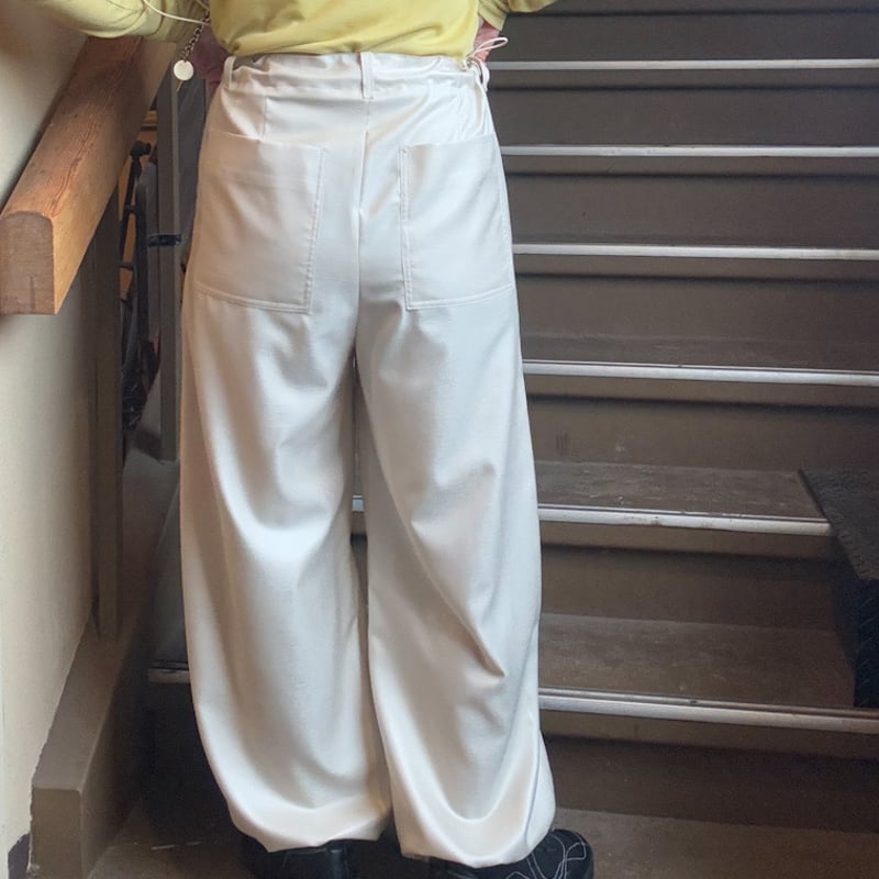 cafune】shiny parachute pants | Selectshop shoo
