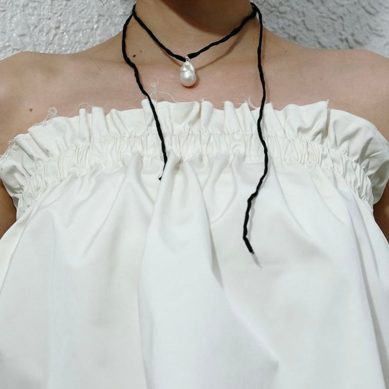 anuke Silkcord × Pearl Necklace