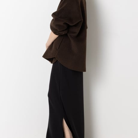 【YENN】W JERSEY MAXI SK