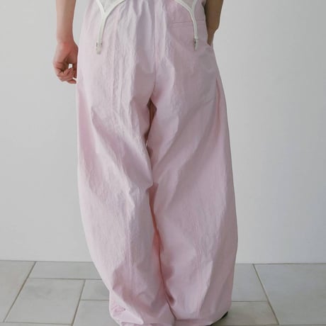 【anuke】 Volumetuck Cocoon Pants