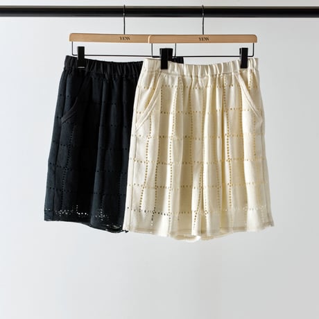 【YENN】　LACE BERMUDA PT