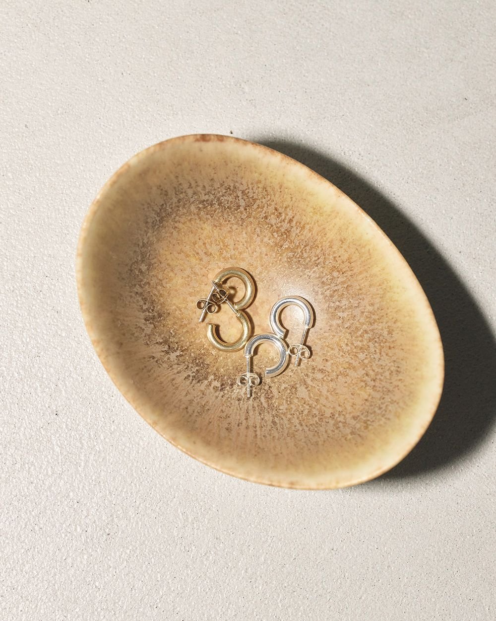 TODAYFUL】Compact Hoop Pierce (Silver925) | Sel