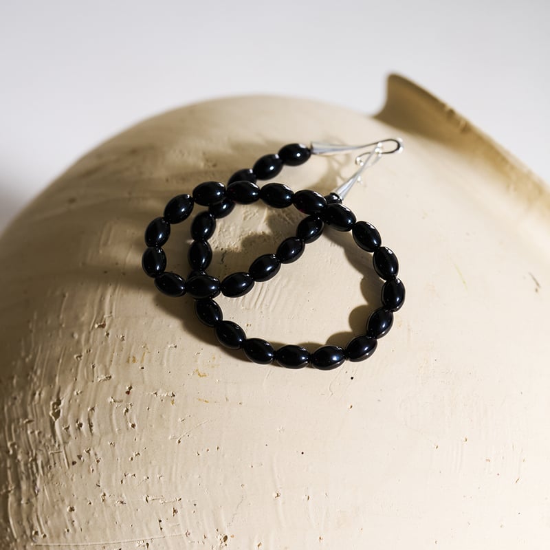 CHIGNON】オニキスビーズフックネックレス | Selectshop shooby dooby
