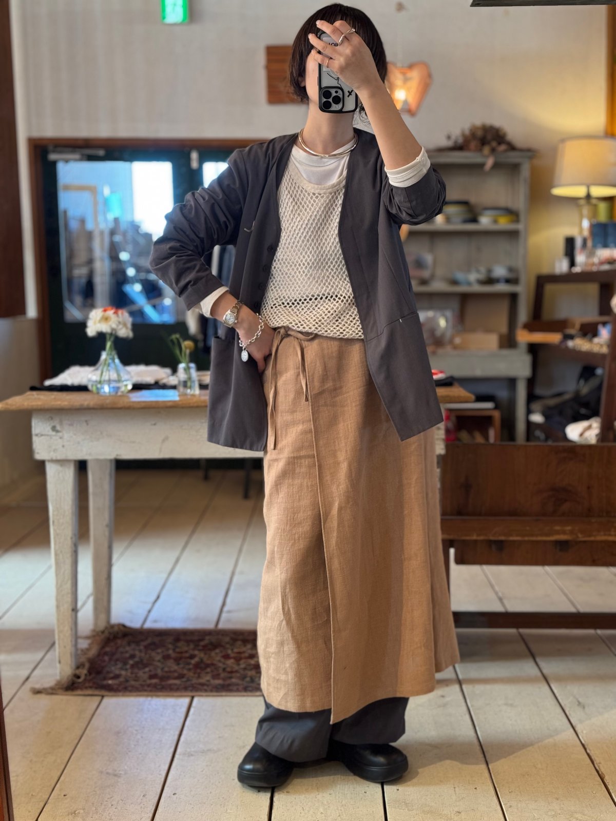 AUG】ラップ風スカート | Selectshop shooby dooby AUG】ラップ風スカート | Selectshop shooby dooby