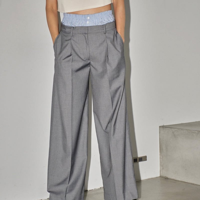 パンツ todayful Double Waist Trousers 36 TODAYFUL トゥデイフル / Double Waist Trousers ダブルウェス