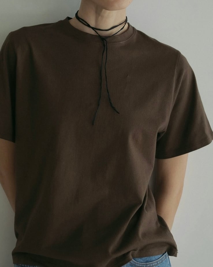 anuke】Silkcord x Pearl Necklace | Selectshop s