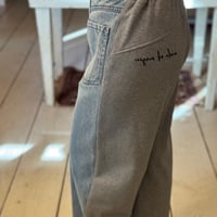 【EimeeLaw】　バックスウェットデニムパンツ