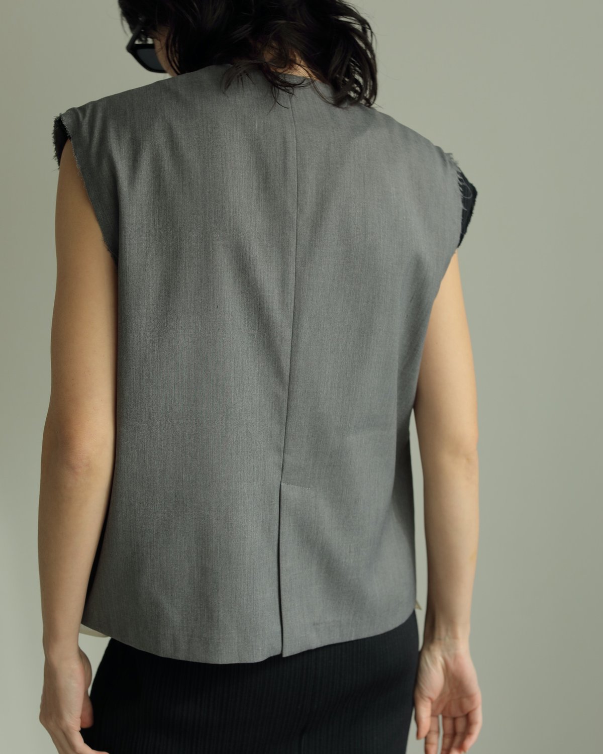 anuke】Cutoff Twill Vest | Selectshop shooby dooby anuke】Cutoff Twill Vest | Selectshop shooby dooby