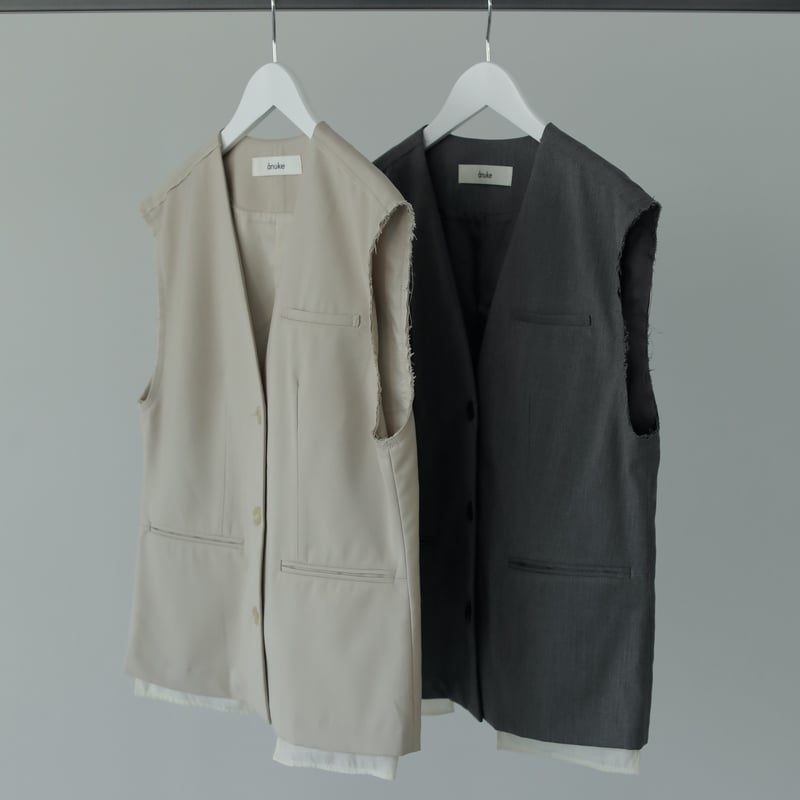 anuke】Cutoff Twill Vest | Selectshop shooby dooby anuke】Cutoff Twill Vest | Selectshop shooby dooby