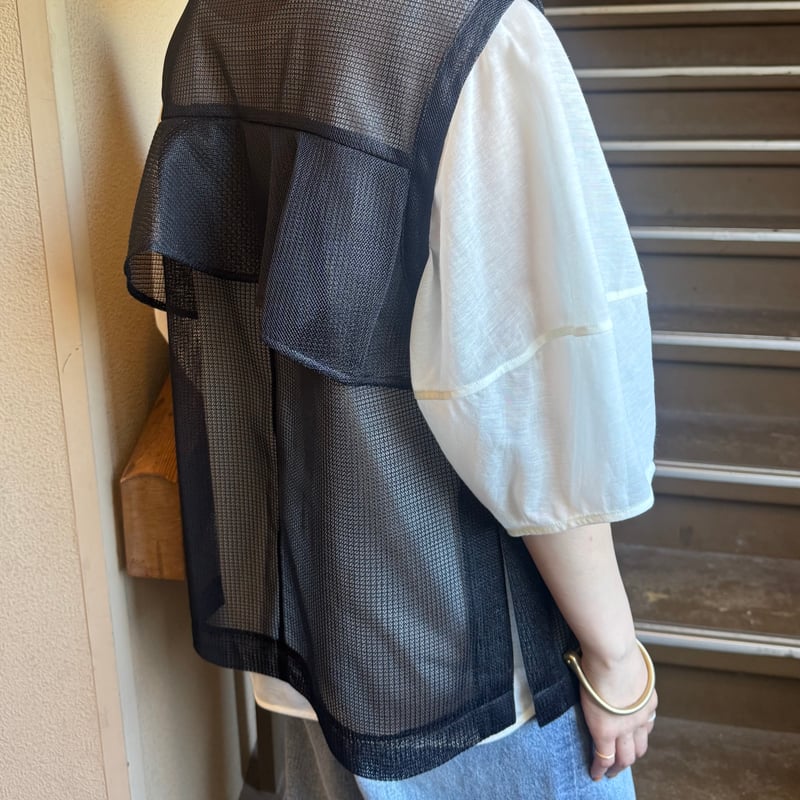 Eimee Law】バックフリルメッシュベスト | Selectshop shooby dooby