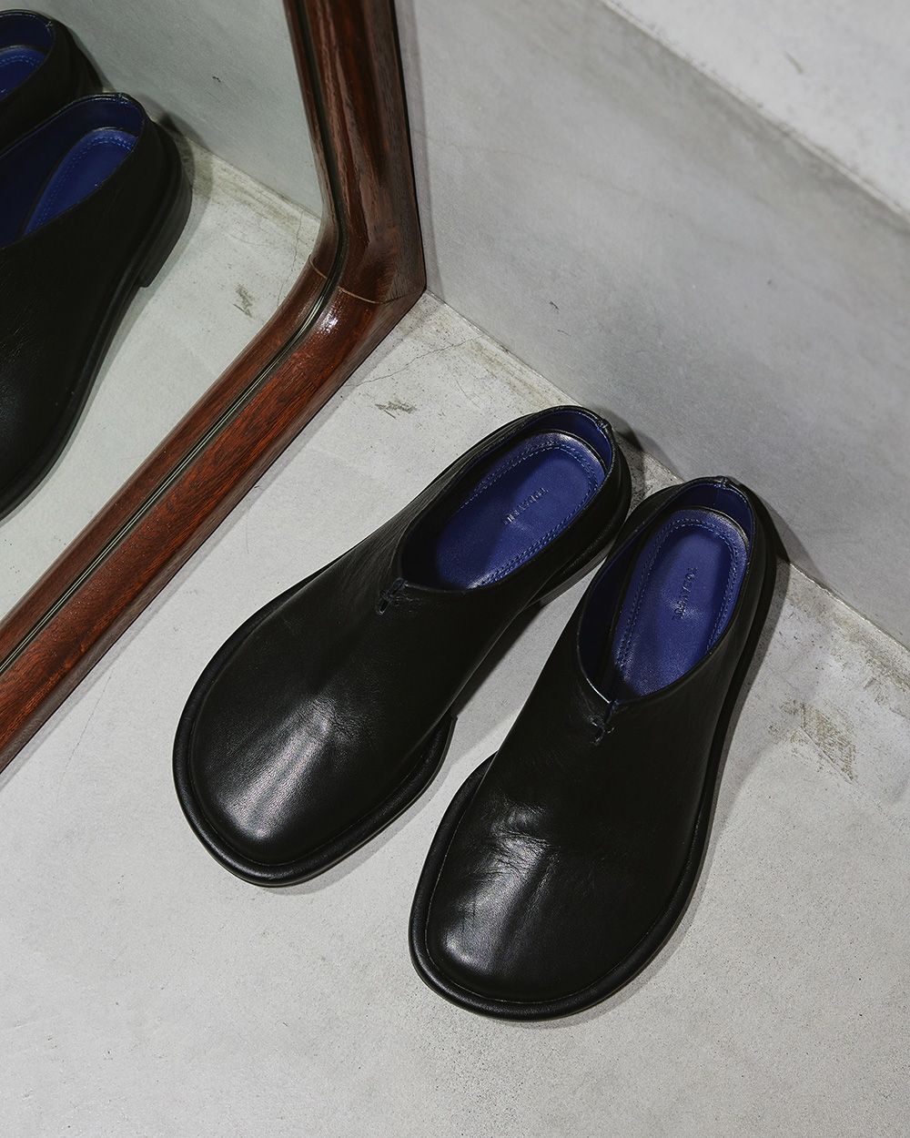 TODAYFUL】Slide Leather Shoes | Selectshop shoo