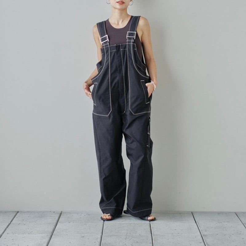 TODAYFUL】Frontzip Cotton Salopette | Selectsho TODAYFUL】Frontzip Cotton Salopette | Selectsho