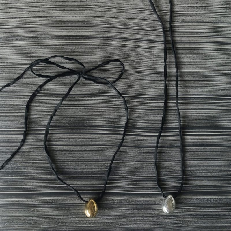 【新品】anuke アンヌークSilkcord x Pearl Necklace Silkcord x Pearl Necklace（ネックレス）｜ànuke（アンヌーク