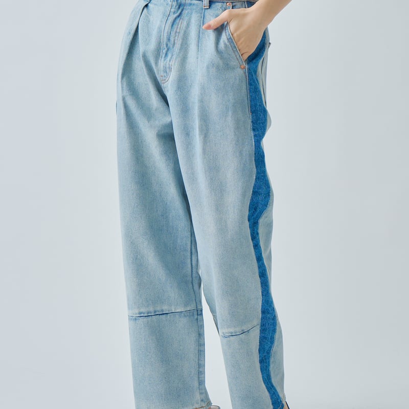 「取り置き」hato 再入荷【WHYTO.】SIDE LINE DENIM | Selectshop shooby