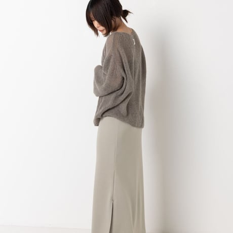 【YENN】W JERSEY MAXI SK