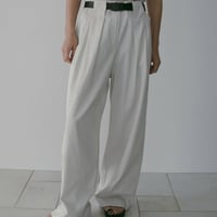 【anuke】　Twill Loose Pants