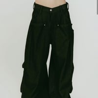 【Knuth Marf】　cling drape denim pants