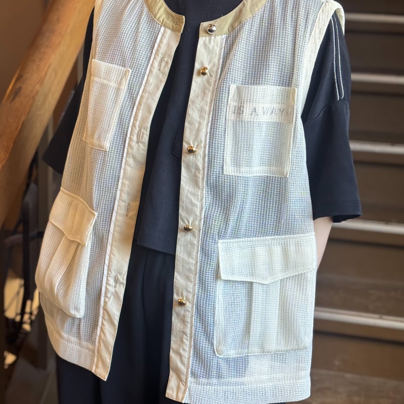 Eimee Law】バックフリルメッシュベスト | Selectshop shooby dooby